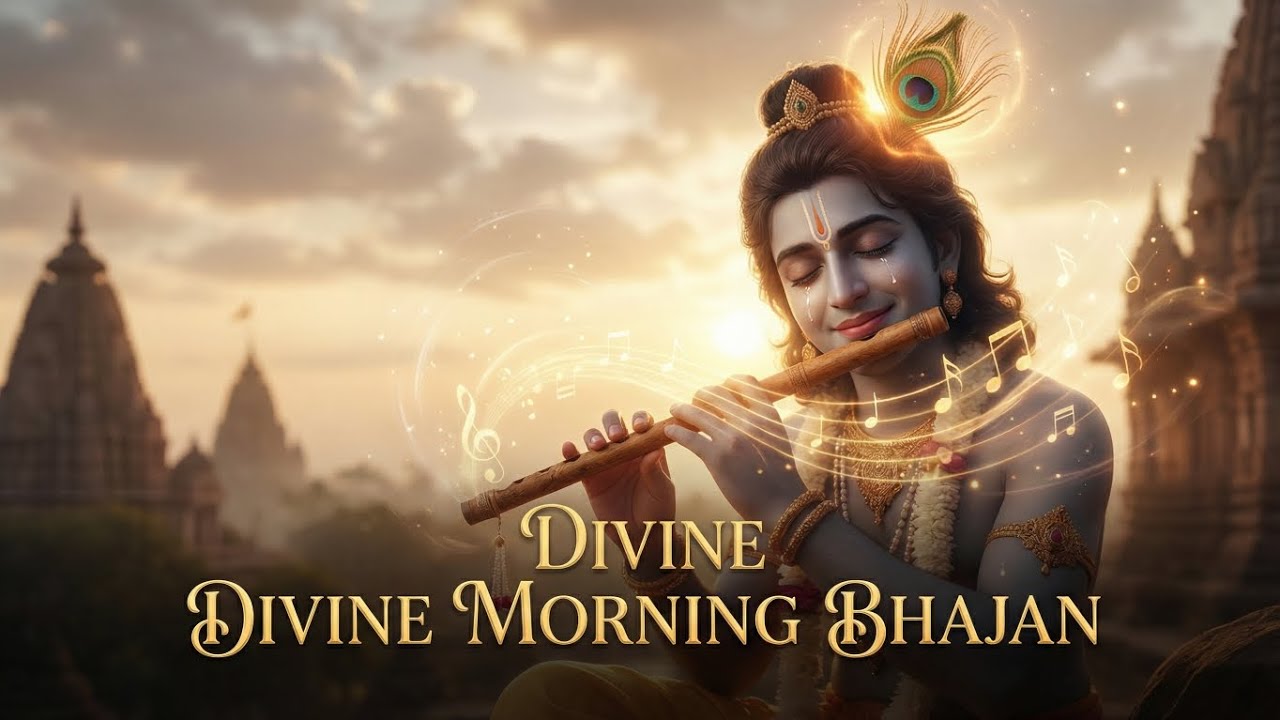 मोरे श्याम बस तुम ही तुम 🙏 | Heart Touching Morning Krishna Bhajan | Calm Devotional Song