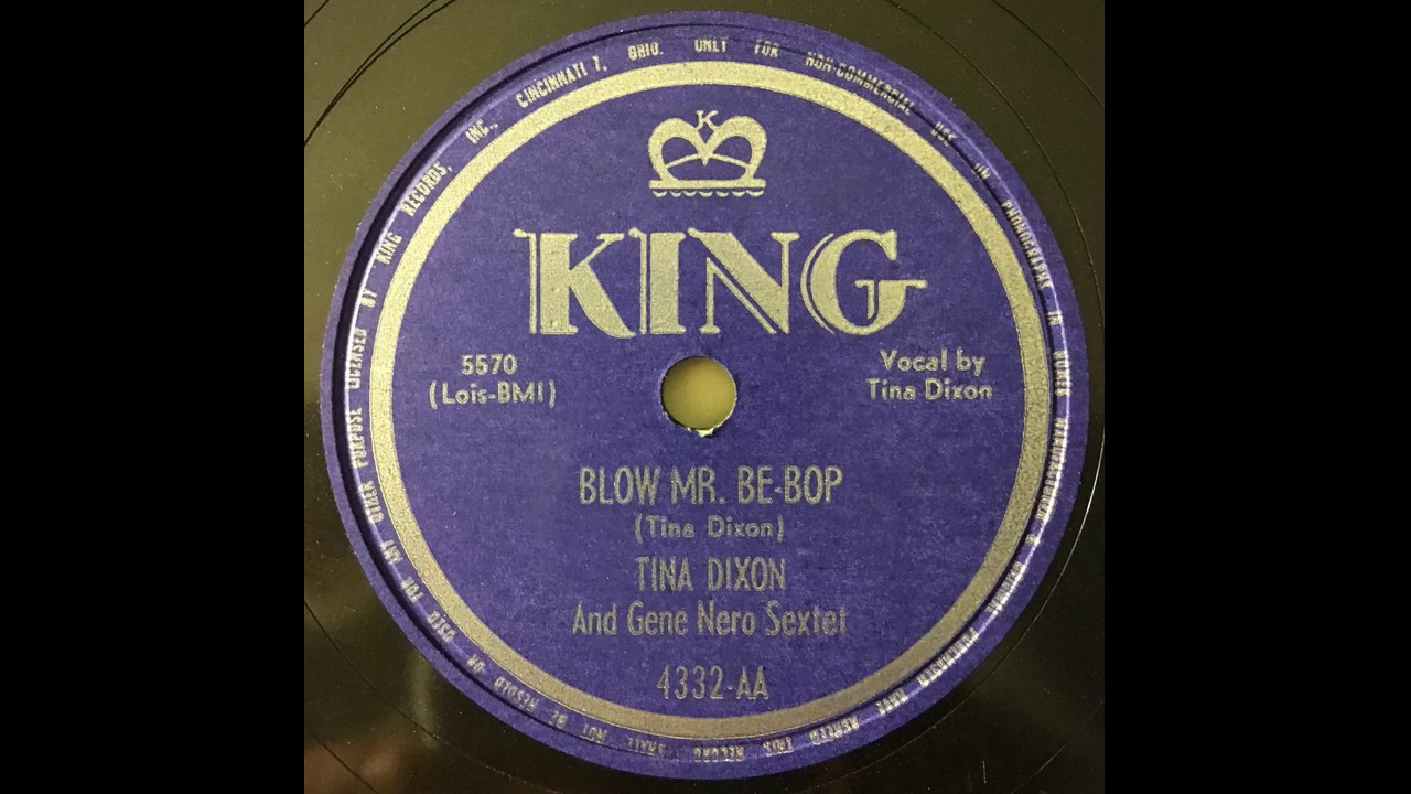 Tina Dixon and Gene Nero Sextet - Blow Mr. Be-Bop