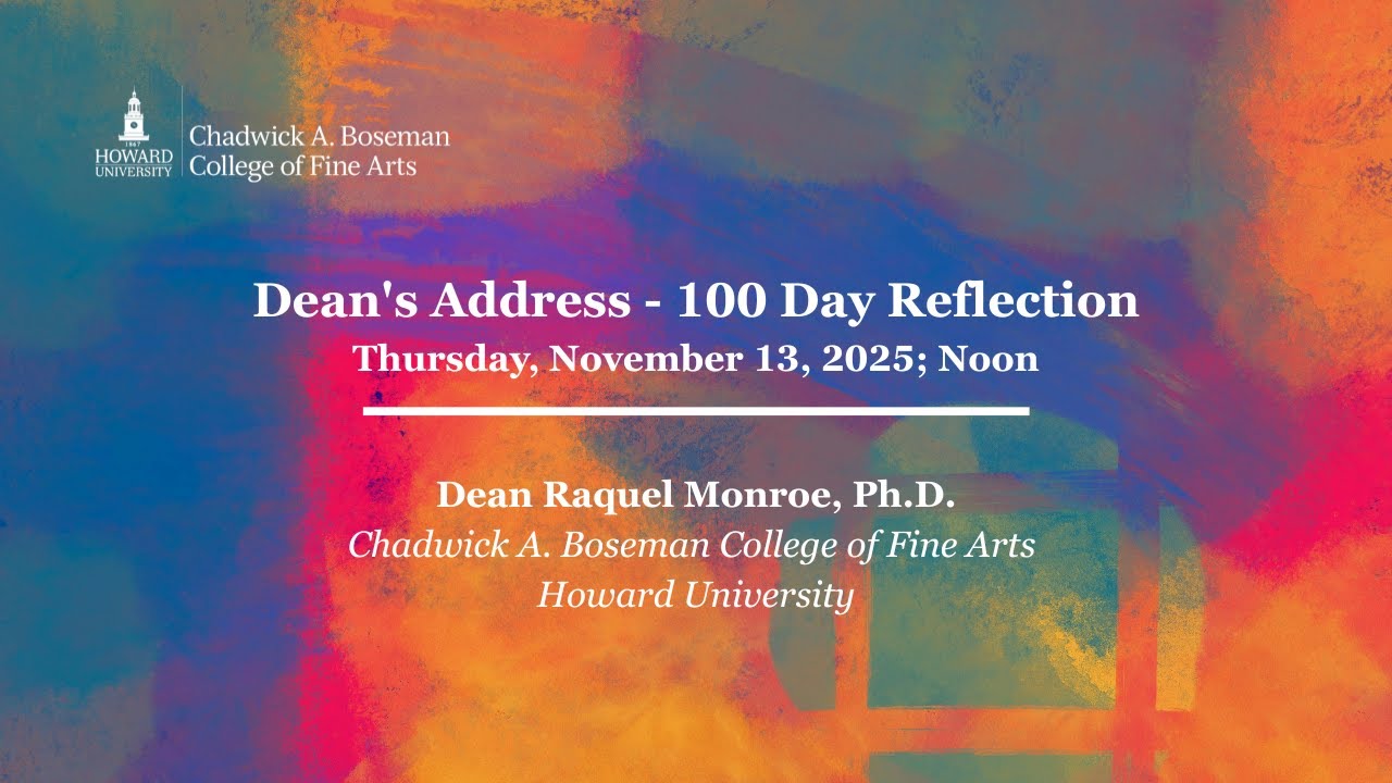 Dean's Address | Dr. Raquel Monroe's 100-Day Reflection