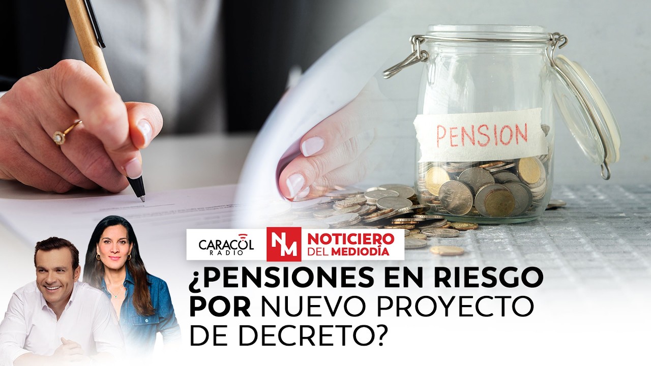 EN VIVO Listo el decreto en Colombia para trasladar recursos a Colpensiones | Noticiero del Mediodía