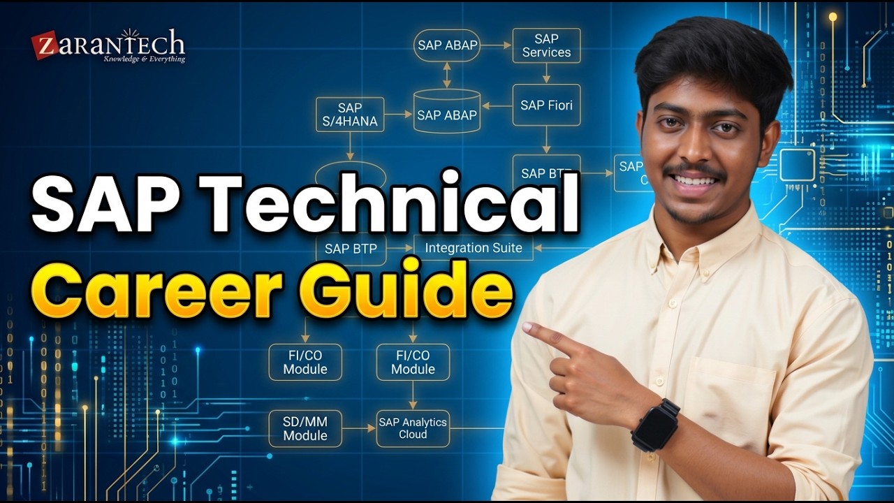 Career Guidance for SAP Technical Consultant | ZaranTech