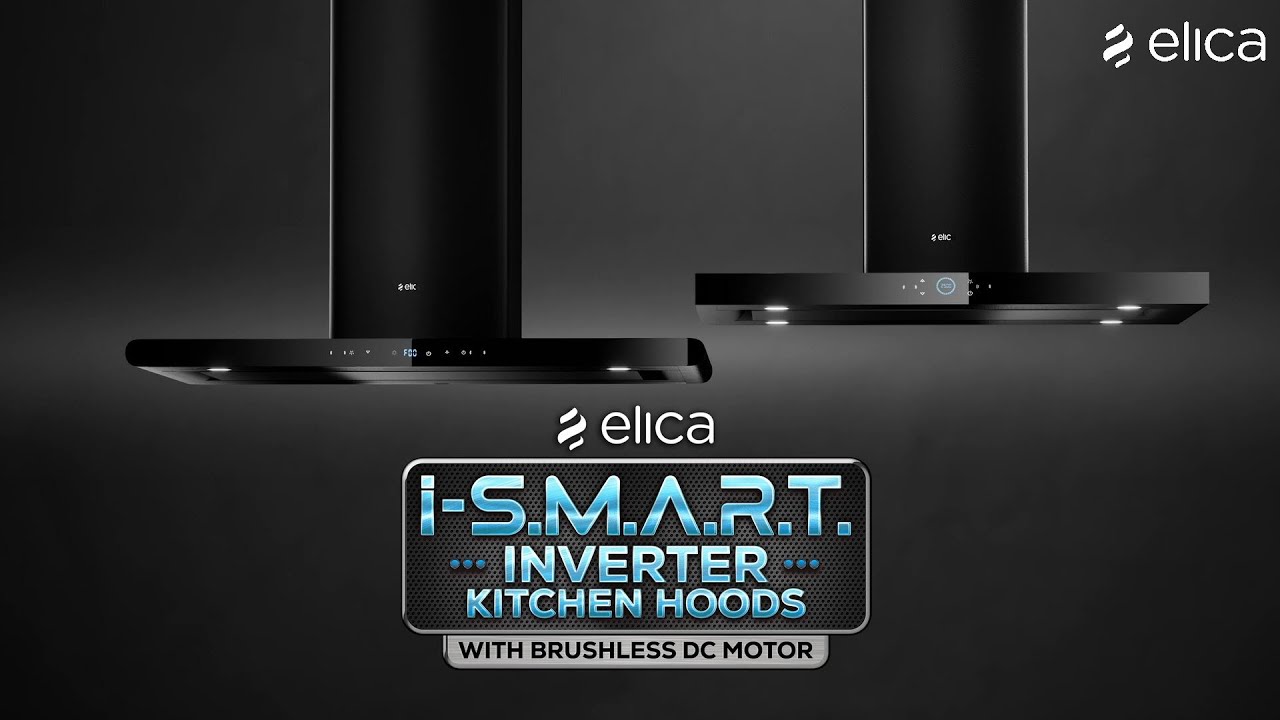 Elica | Дымоход i-SMART с передовой инверторной технологией | Готовность к будущему | Кухонный ды...