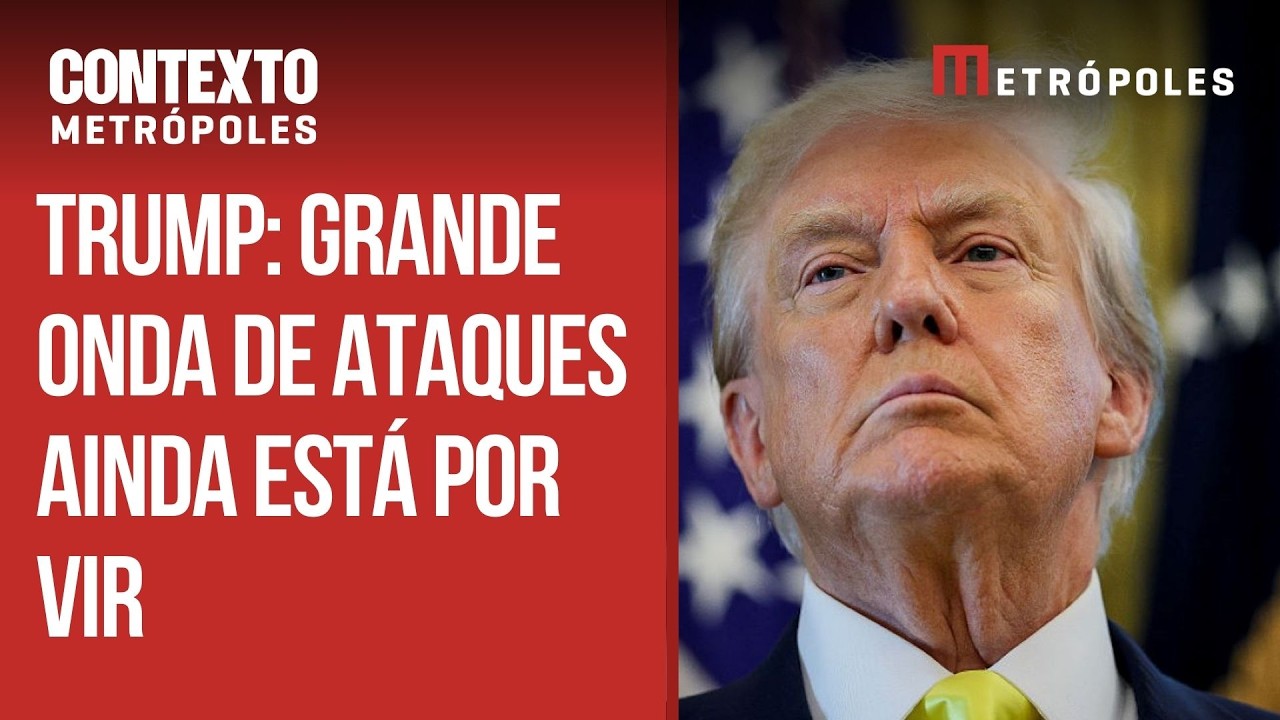 Trump diz que “grande onda” de ataques ao Irã “ainda está por vir”