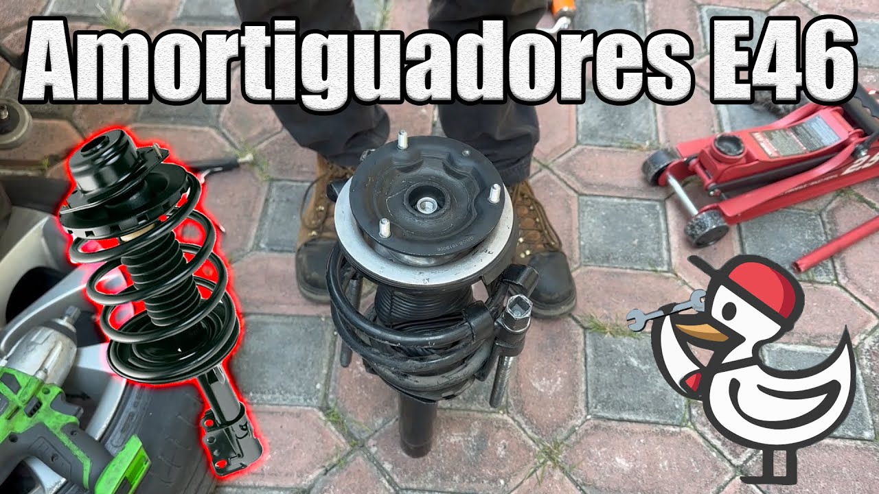 Cambio de amortiguadores delanteros BMW E46
