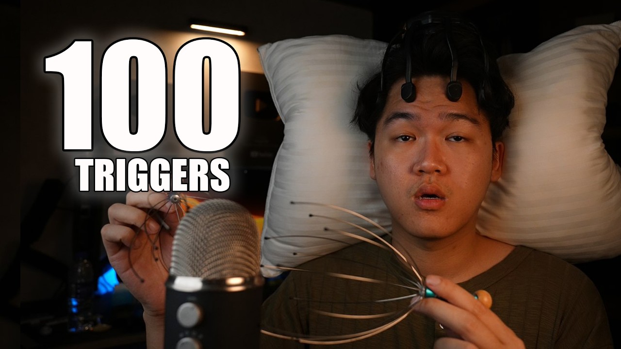 [ASMR] 100 Trigger For INSTANT Sleep Tonight...
