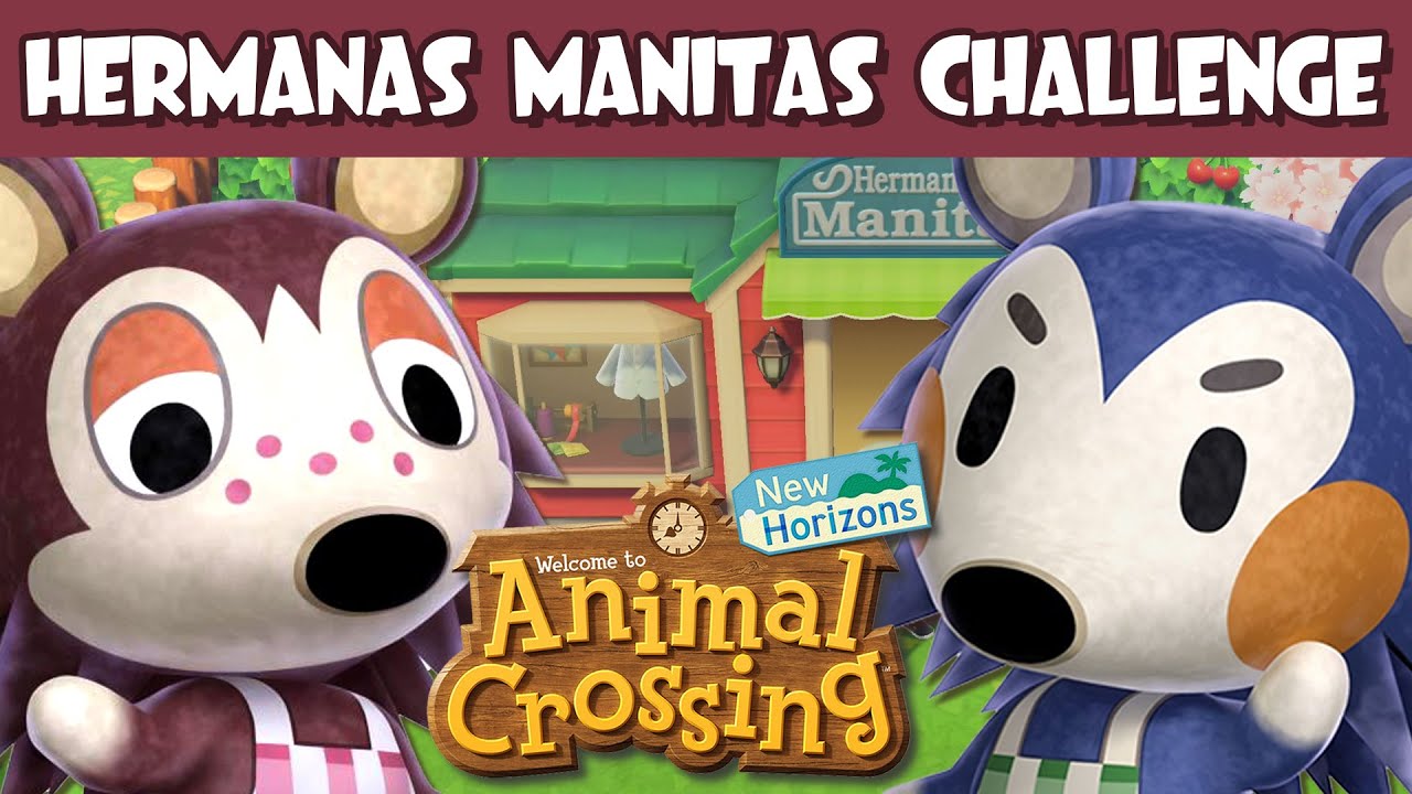 HERMANAS MANITAS CHALLENGE 👗 NEW HORIZONS EDITION #23 ANIMAL CROSSING NEW HORIZONS