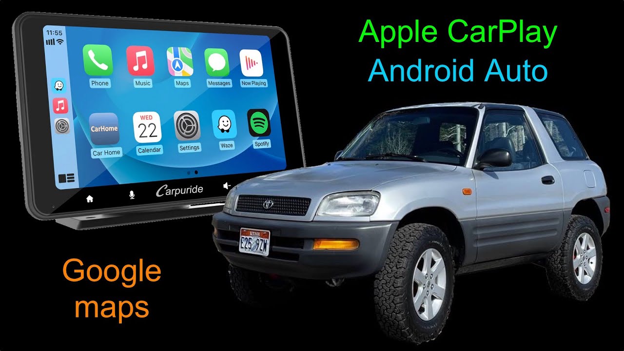 Carpuride W708 Wireless Carplay and Android Auto car stereo setup and review