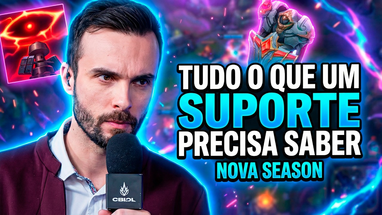 O Guia Definitivo da Nova Season para Suportes (TUDO MUDOU)