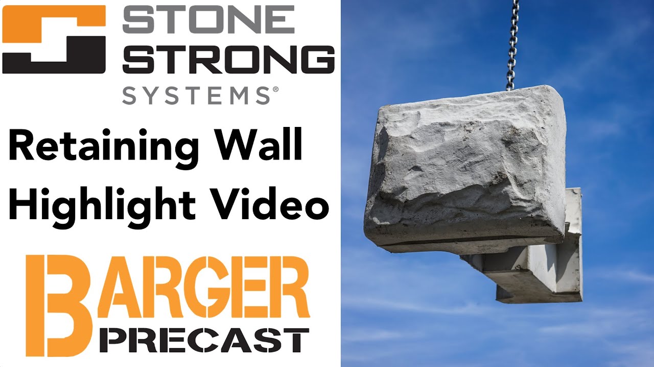 Stone Strong Retaining Wall Highlight Video