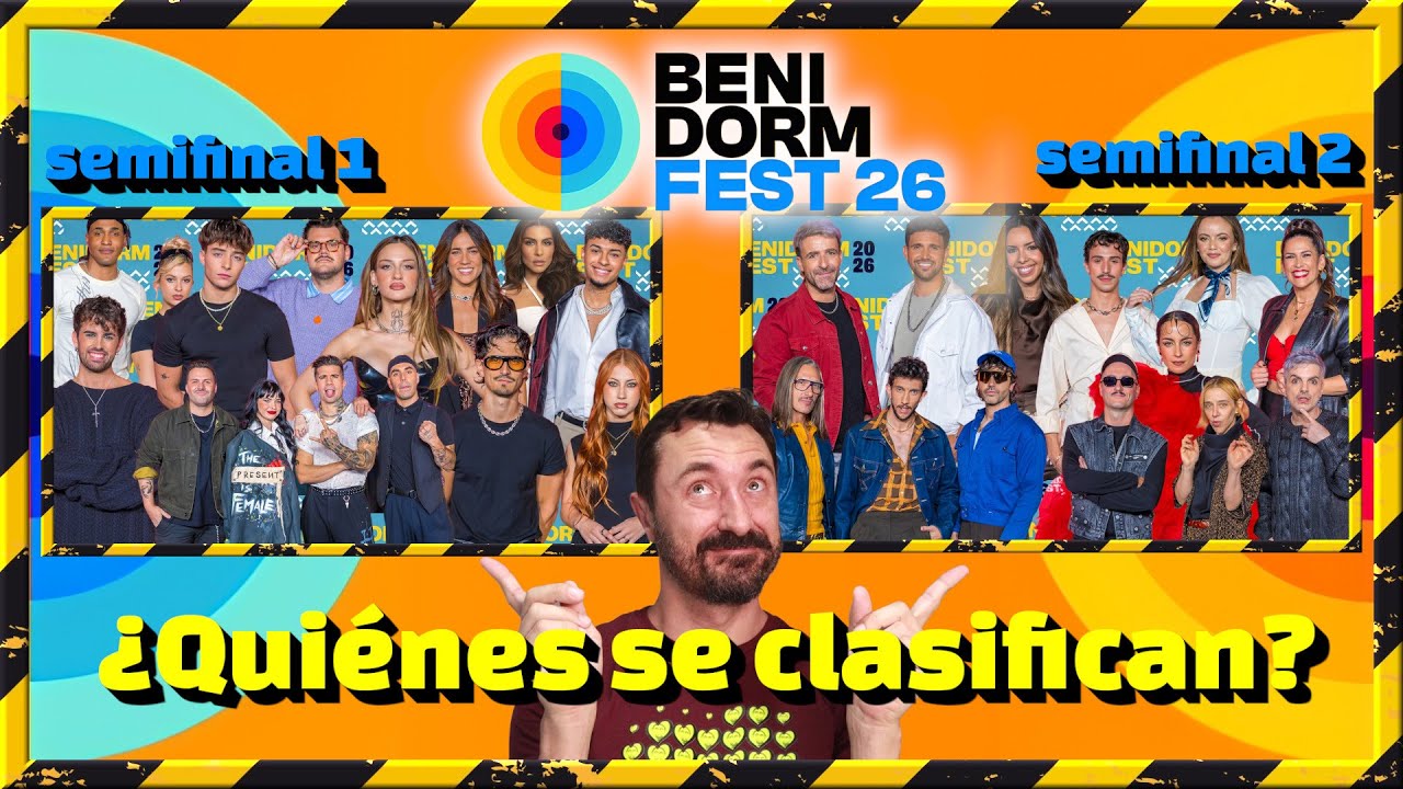 DRAMA EN LAS SEMIFINALES: El chat elige sus favoritos del Benidorm Fest 2026