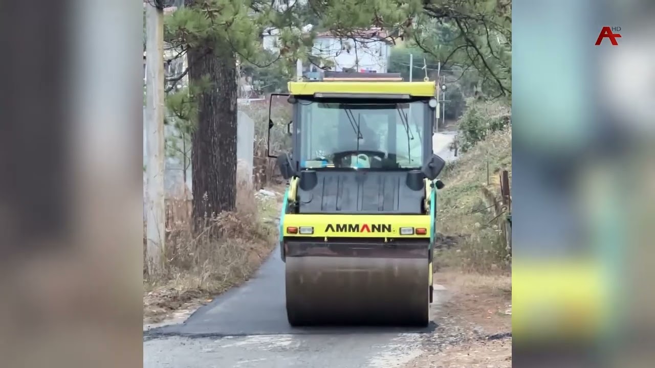 На улице Лесной в поселке Каштак завершены работы по укладке асфальтового покрытия