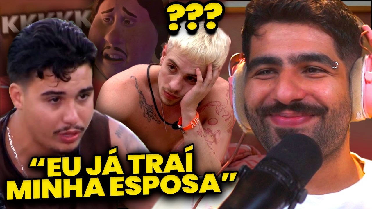 O CARA TRAIU A ESPOSA E ACHOU NORMAL CONTAR NO BBB kkkkkkkkkk