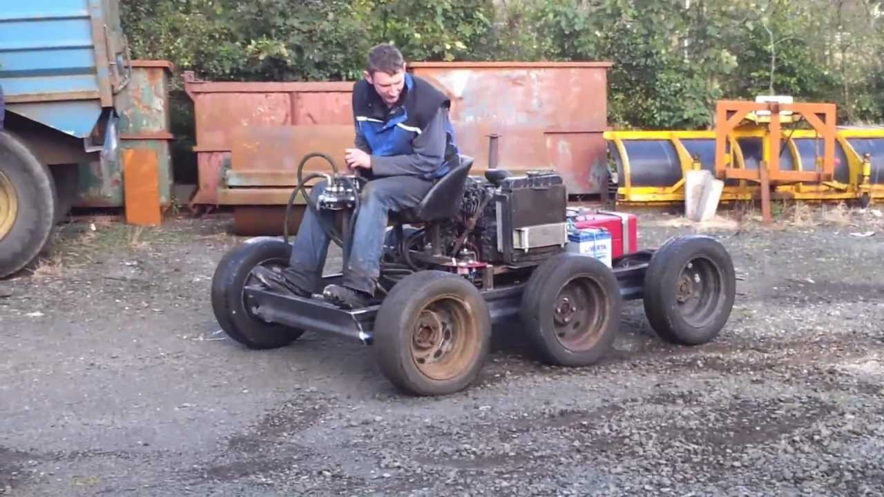 6x6 Hydradat video 2 first drive test
