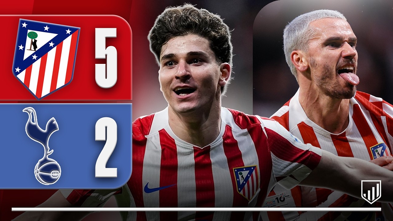 ATLETI 5-2 TOTTENHAM: ¡BENDITA LOCURA DE METROPOLITANO!