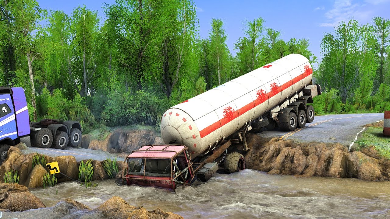 Risky oil tanker trucks: On Dangerous River Routes