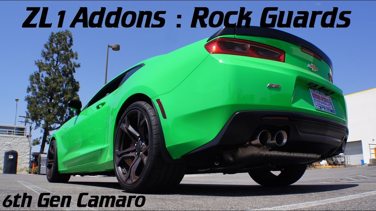 6th Gen Camaro: ZL1 Addons Rock Guards - Install and Review