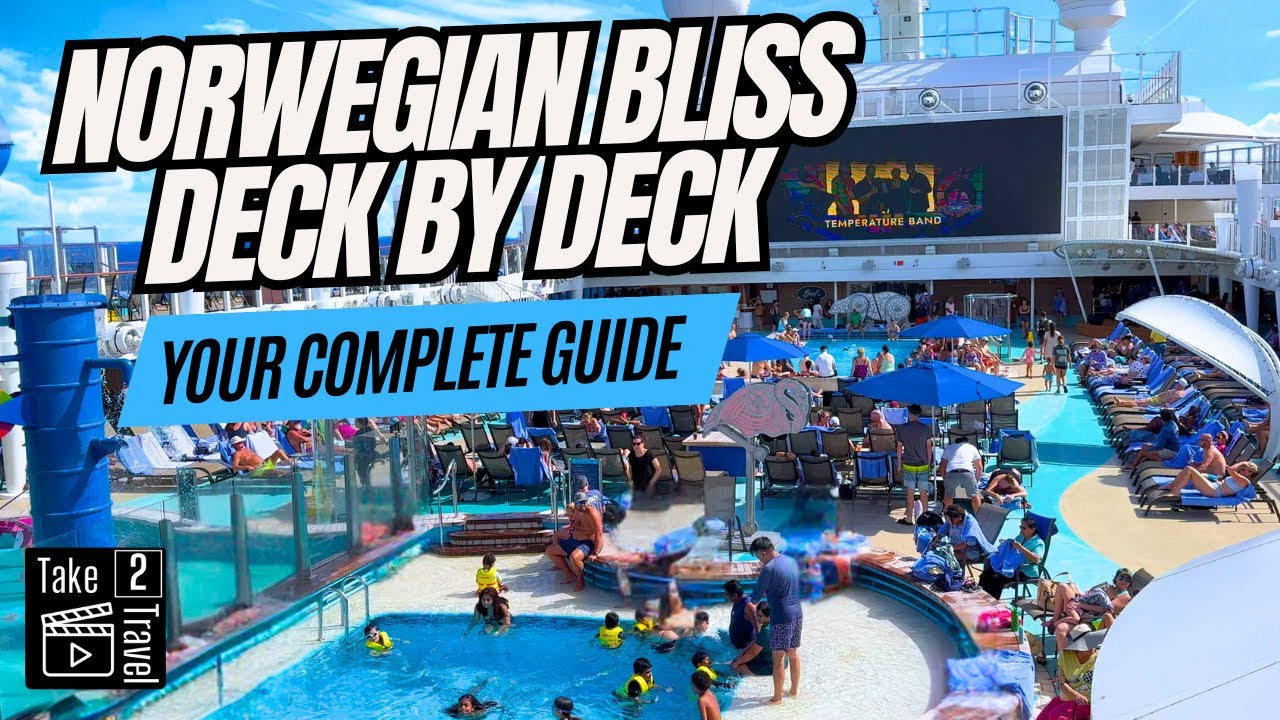 Пошаговая экскурсия по палубам лайнера Norwegian Bliss: все, что нужно знать перед круизом.