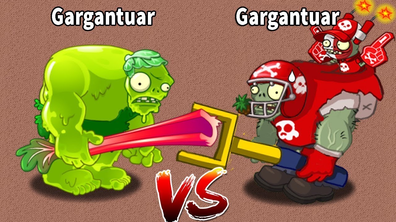 PvZ 2 Tournament ALL GARGANTUAR ZOMBIE! - Who 's Strongest Gargantuar?
