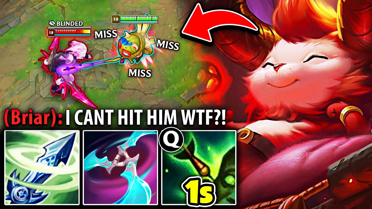 I created the most ANNOYING Teemo build you'll ever witness (INFINITE BLIND)