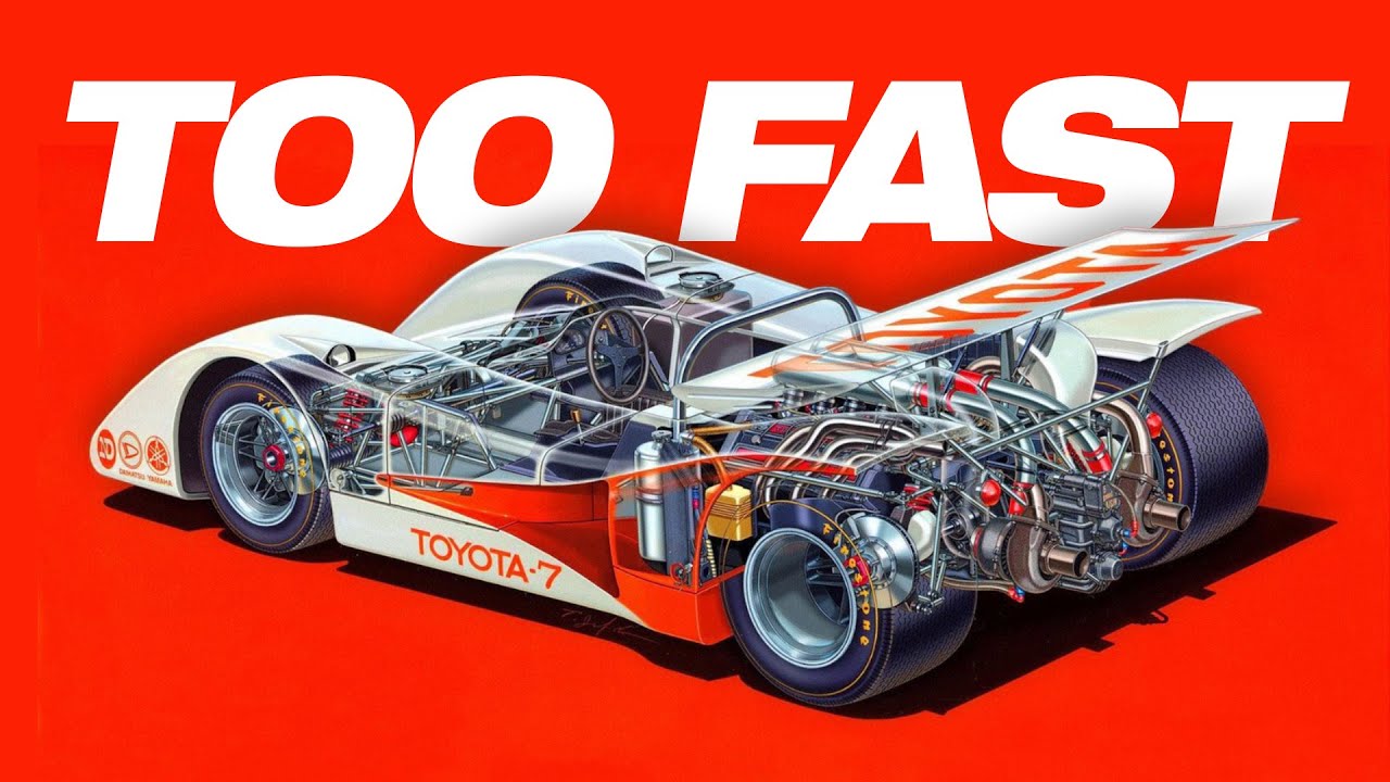 This Car Was so Fast it Was Too Dangerous to Drive: Toyota 7