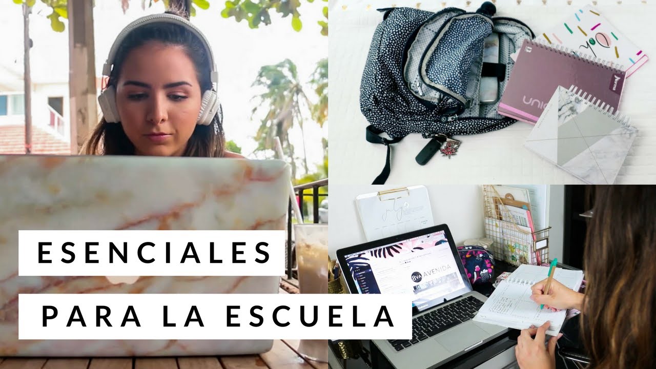 Mis esenciales para regreso a clases | 8va Avenida