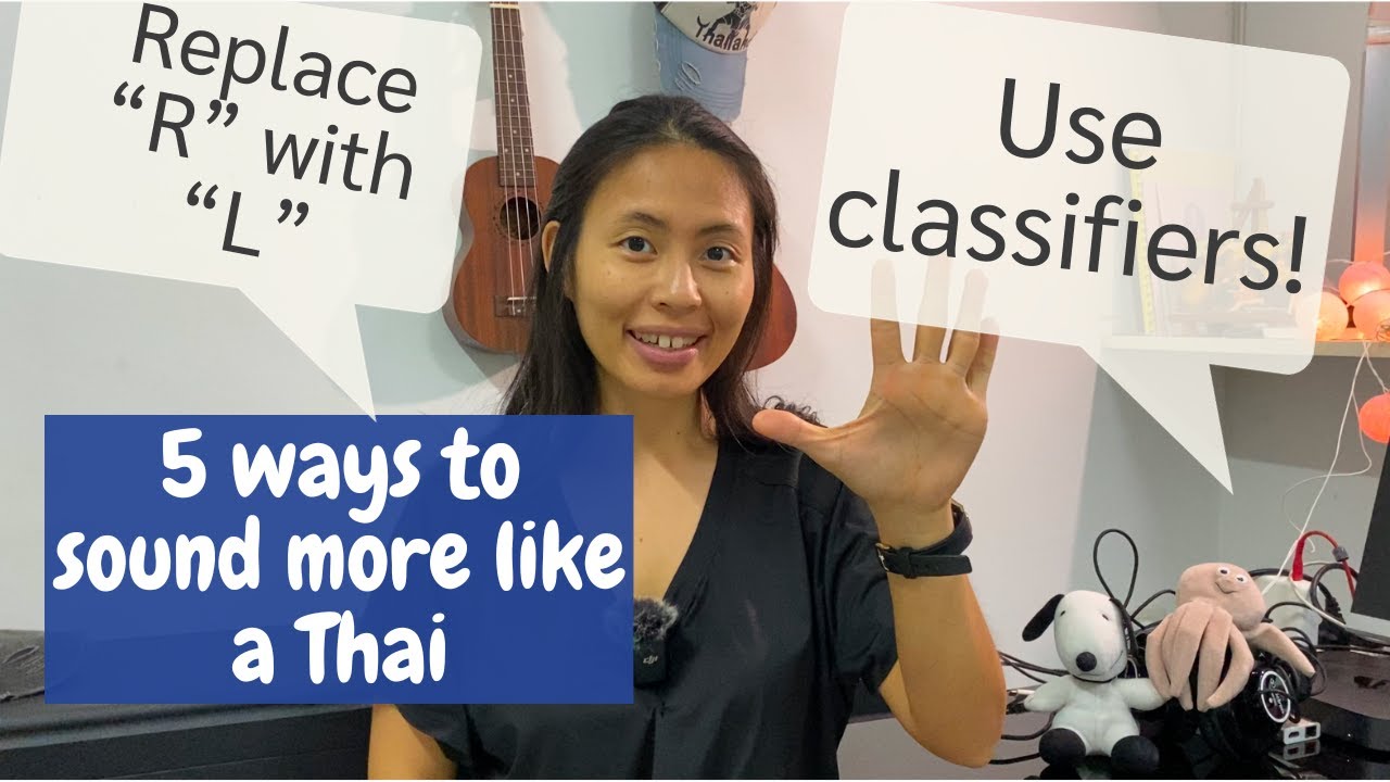 5 COMMON mistakes foreigners make when speaking Thai - Thai language lesson