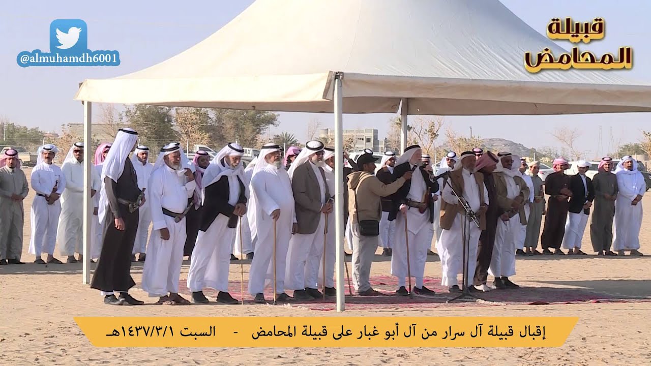 إقبال قبيلة آل سرار من آل أبو غبار على قبيلة المحامض