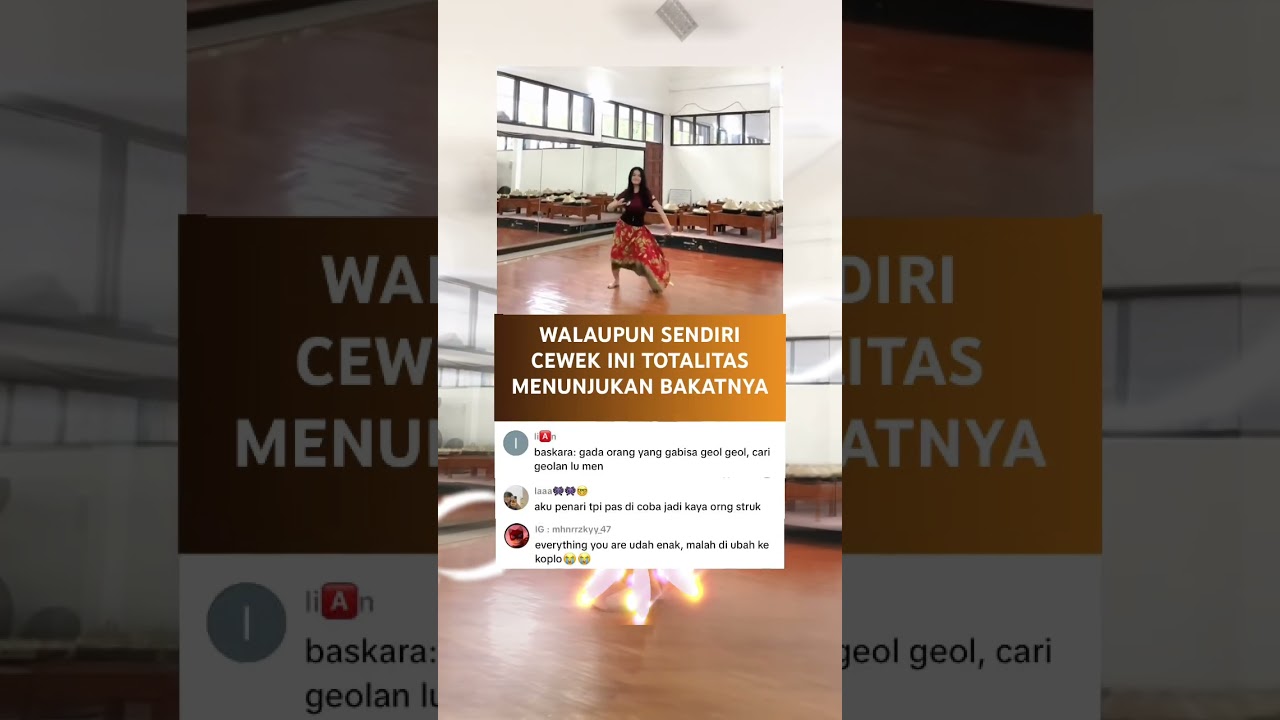 Apresiasi buat kakakny #senitari #tari #seni #joget