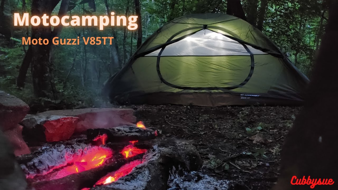 Motocamping on the V85tt