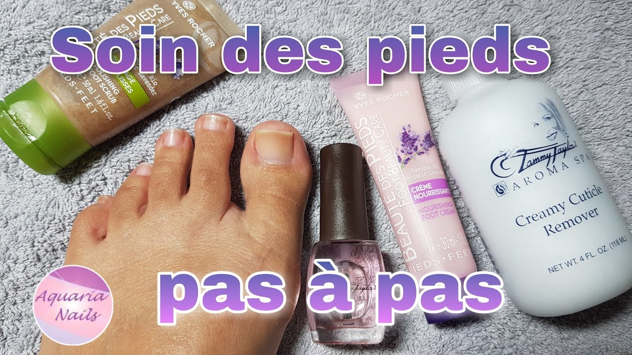 Soin des pieds et ongles | pas à pas