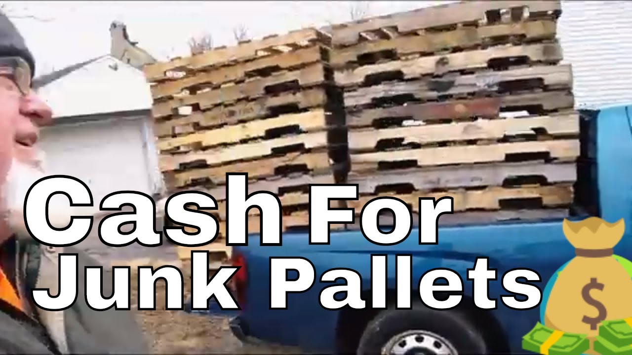 Making Money Selling Dumpster Pallets and Scrap Metal on the Curb