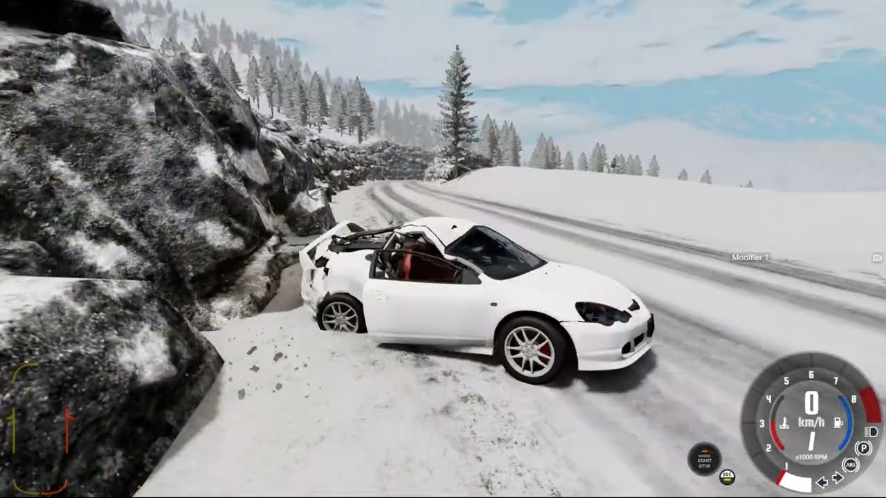 BeamNG.drive Honda Integra Type R DC5 Mammoth Valley Stock vs Spoon vs Mugen