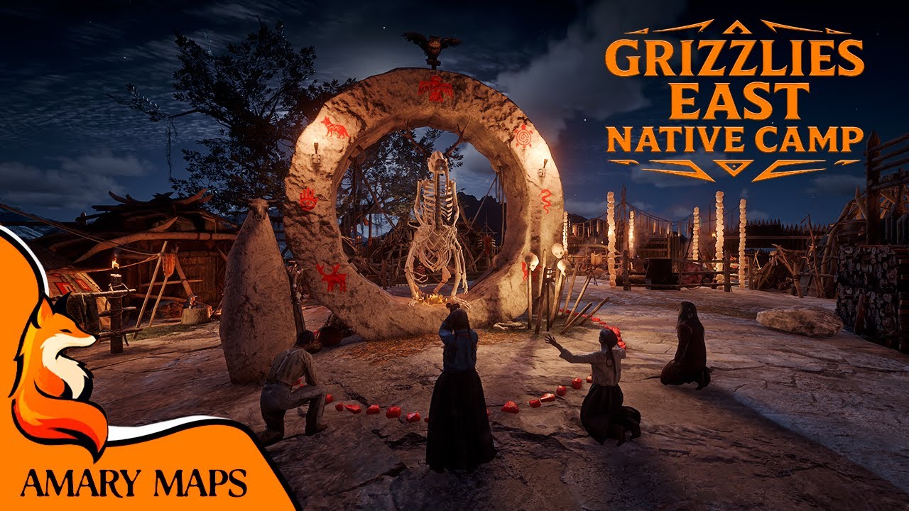 RDR2 | Grizzlies East Native Camp | REDM YMAP