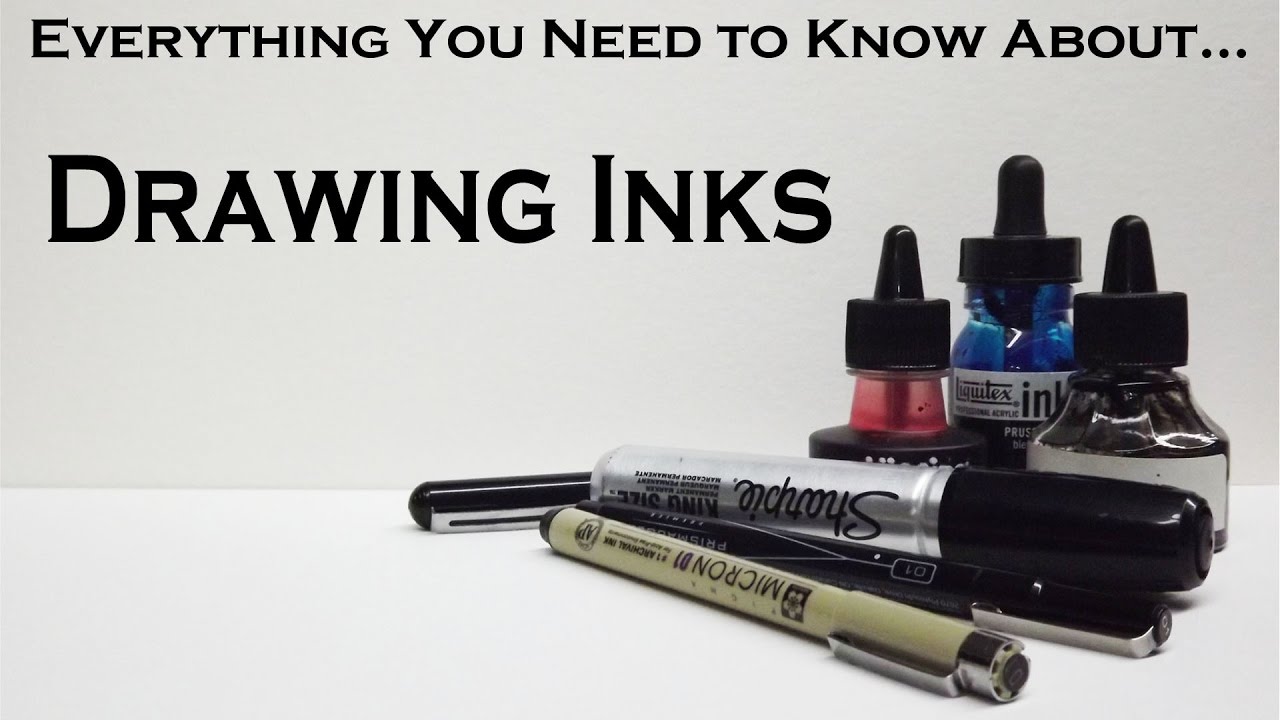 Everything You Need to Know About...Drawing Inks