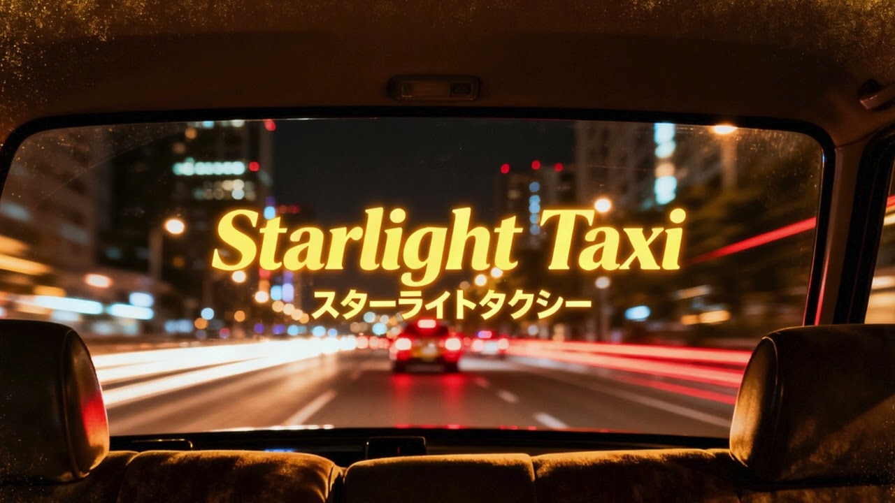 Tokyo Night Drive – Starlight Taxi | Retro 80s × Citypop | Japanese Female Vocal