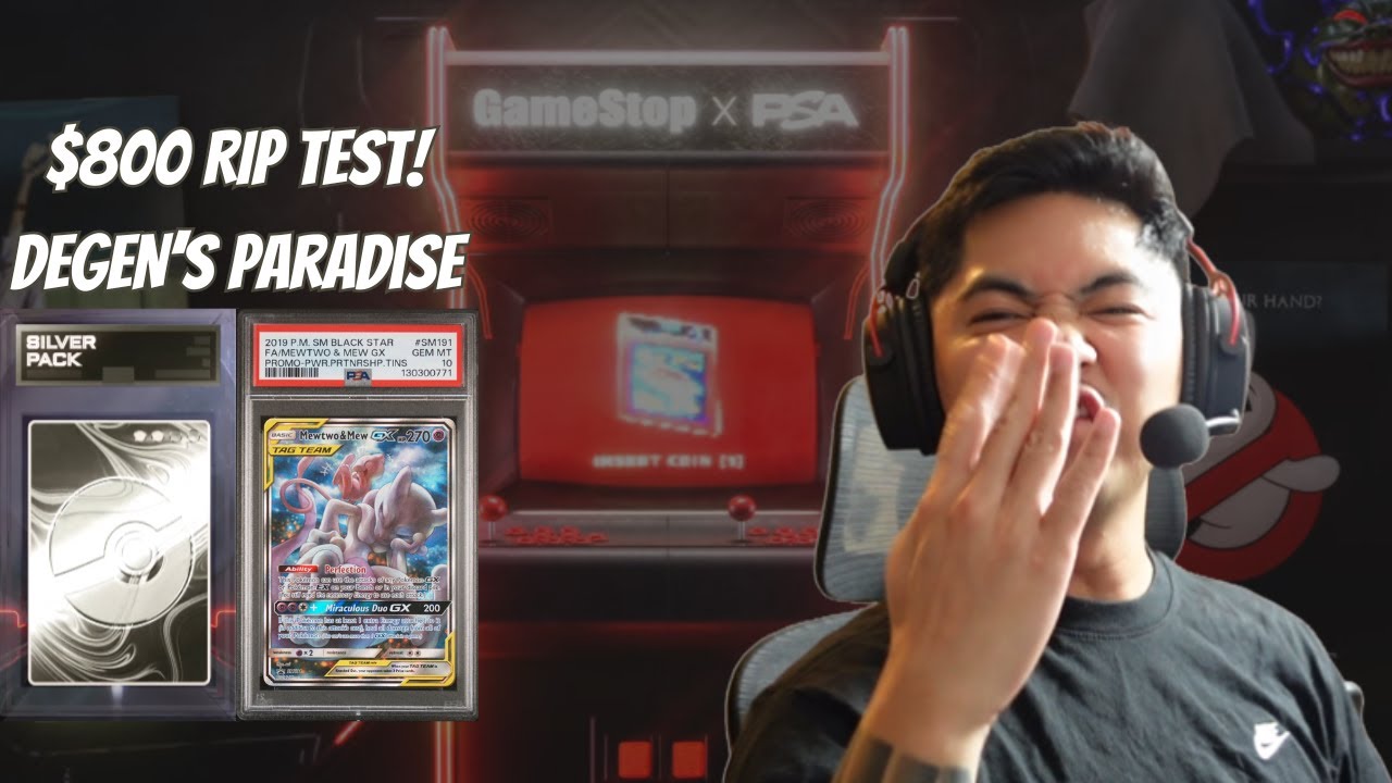 GameStop's Power Packs are a DEGEN'S PARADISE! $800 Pokémon RIP Test!