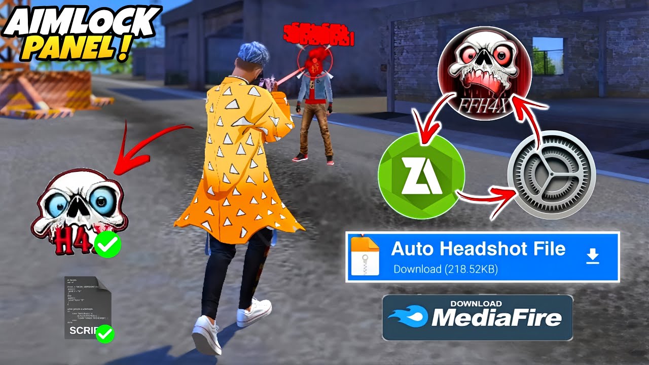 Auto Headshot Config File 🚀🎯 freefire aimbot + aimlock 🎯 | Headshot config file free fire max 🔥