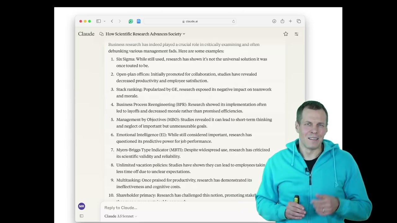 What is business research