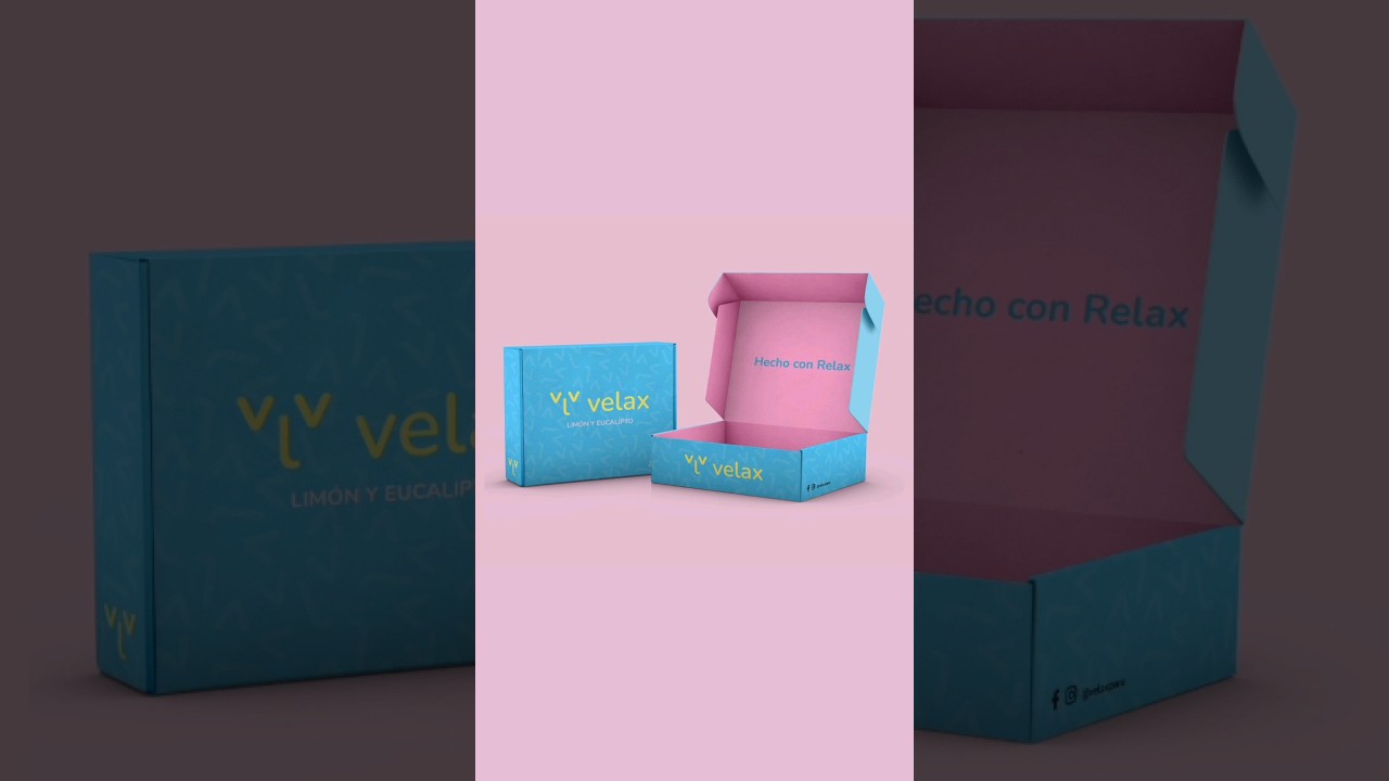 📦 como HACER PACKAGING de PRODUCTO en ILLUSTRATOR #illustrator #packaging #empaques