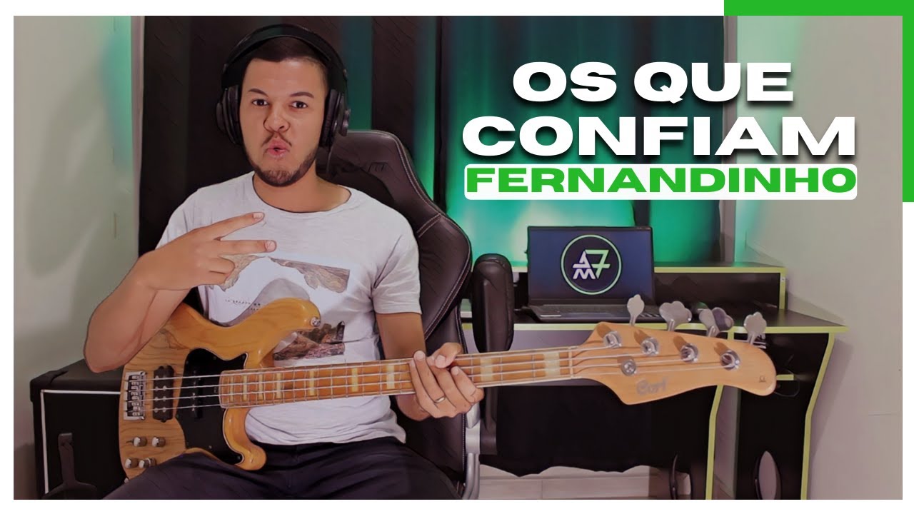 OS QUE CONFIAM - FERNANDINHO ( ÁLBUM ÚNICO - LIVE) BASS COVER | JESIEL MEDEIROS