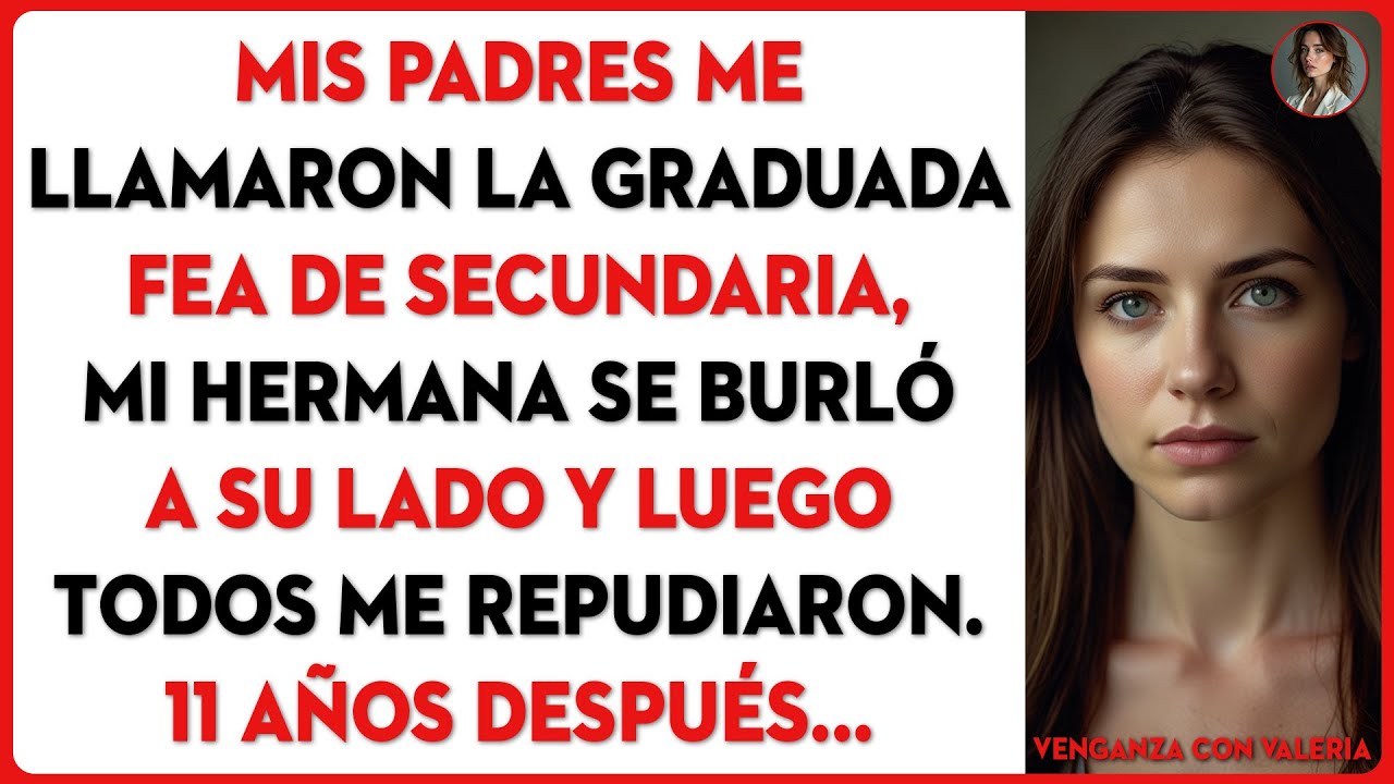Mis padres me llamaron la graduada fea de secundaria y me repudiaron. 11 años después...