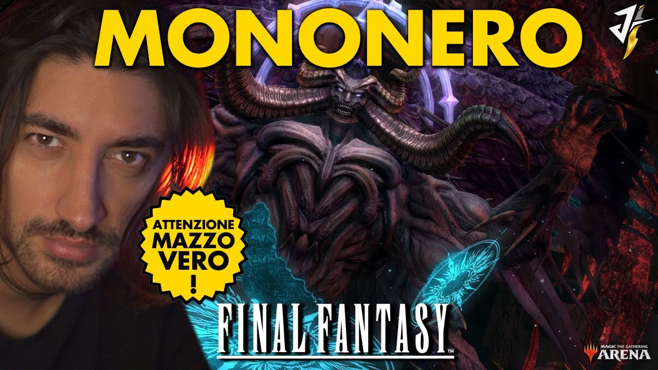 MONO NERO MAZZO VERO &egrave; FORTISSIMO in FINAL FANTASY X MTG DRAFT! LIMITED [MTGA ITA]