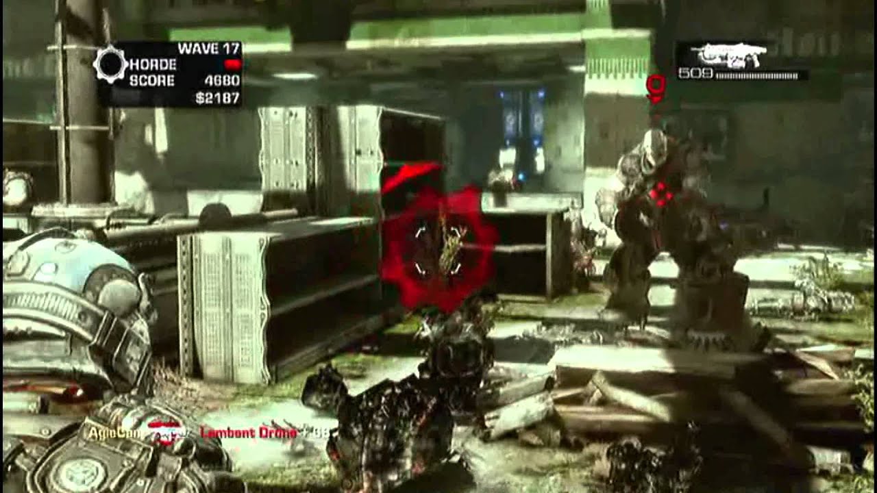 Gears of War 3 Fail !!! Carmine gehandicapt..... - [HD]