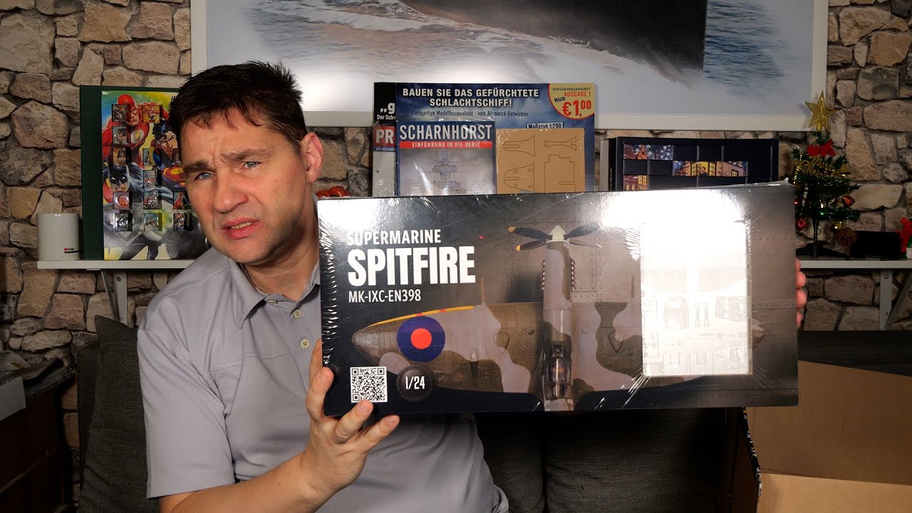 Occre Supermarine Spitfire #unboxing