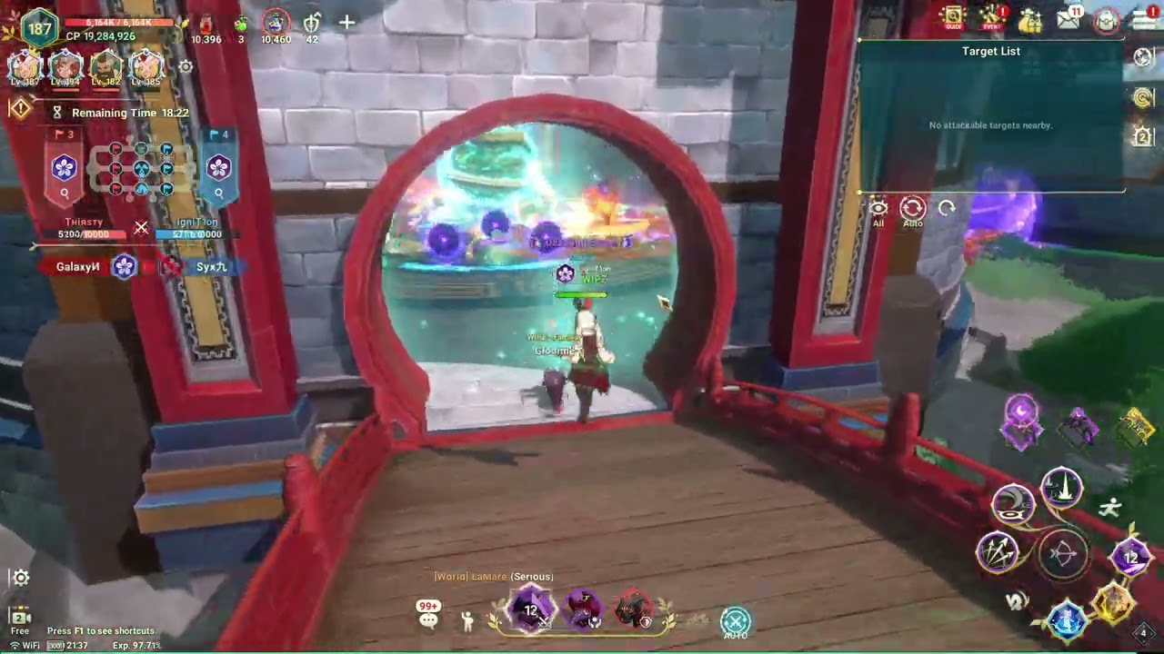 [ Ni no Kuni: Cross Worlds ] Sv.Sepia Jupiter - Relic War (IgniT1on VS Thirsty)