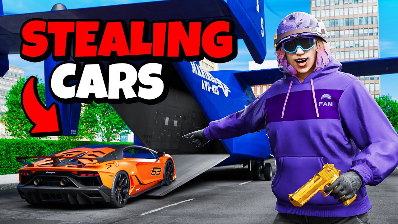Avenger Steals Players Cars In GTA 5 RP