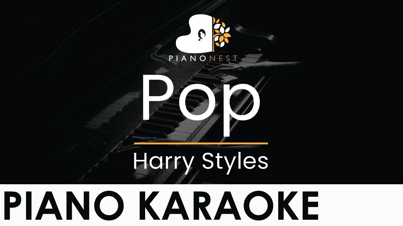 Harry Styles - Pop - Piano Karaoke Instrumental Cover with Lyrics