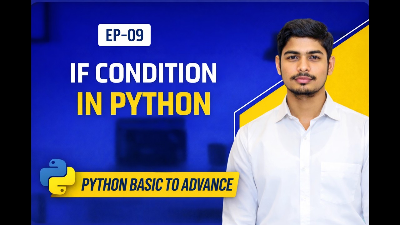 #09: Python if condition | Python Tutorial #python #pythontutorial #programmingtutorial