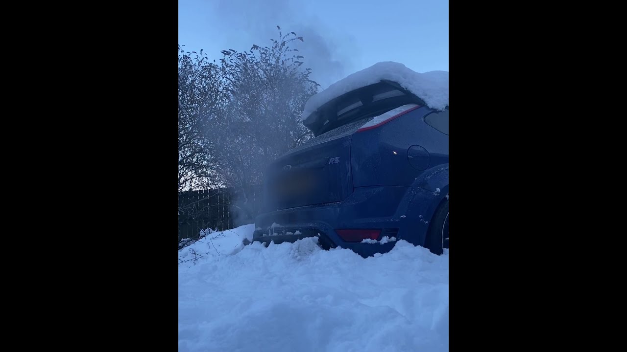 Focus RS mk2 Cold start -10 after 10 days parked up.