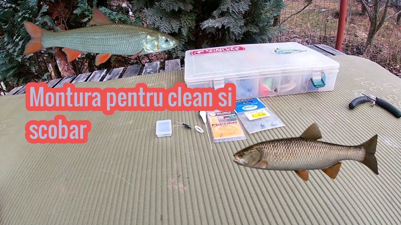 MONTURA cu PLUTA pentru CLEAN si SCOBAR. (pluta cu gramaj mic)